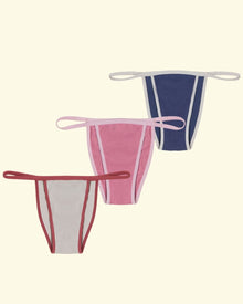 Pack de 3 Tangas ☆