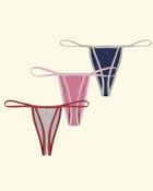 Pack de 3 Thongs ☆