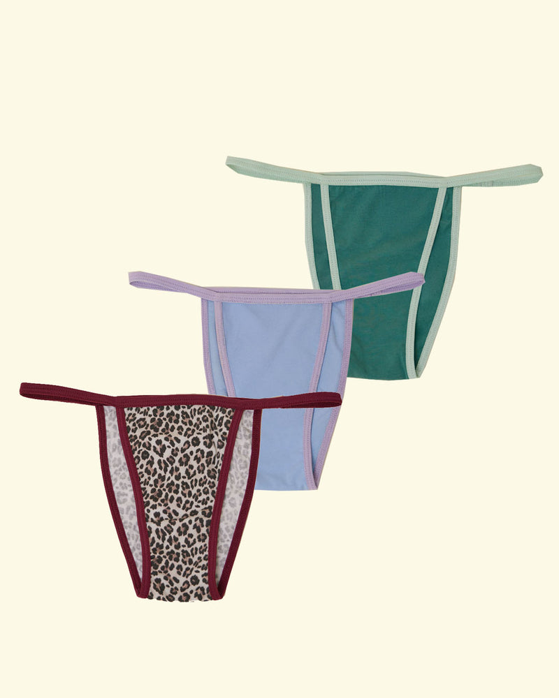 Pack de 3 Tangas ☆